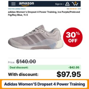 adidas Women's Dropset 4 Power Training – 30% off