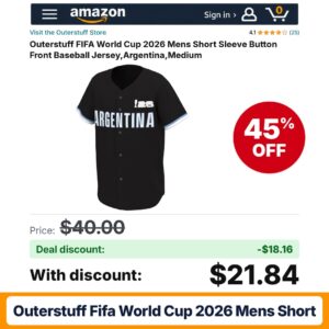 Outerstuff FIFA World Cup 2026 Mens Short – 45% off