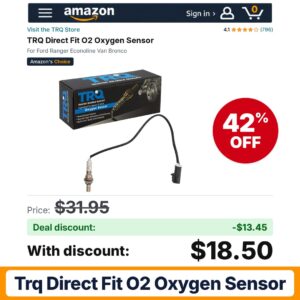 TRQ Direct Fit O2 Oxygen Sensor – 42% off