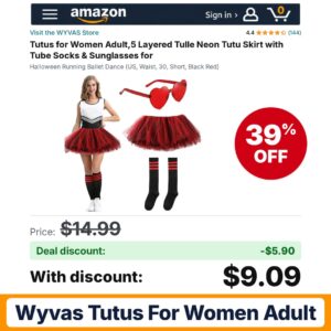WYVAS Tutus for Women Adult – 39% off